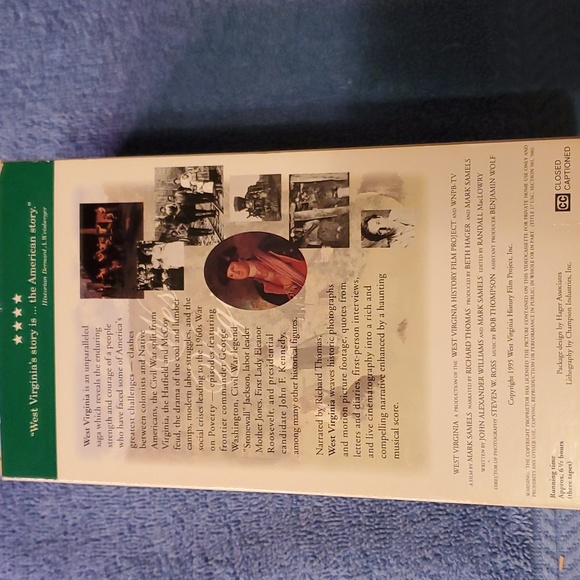 West Virginia 3 tape set vhs - Picture 3 of 5